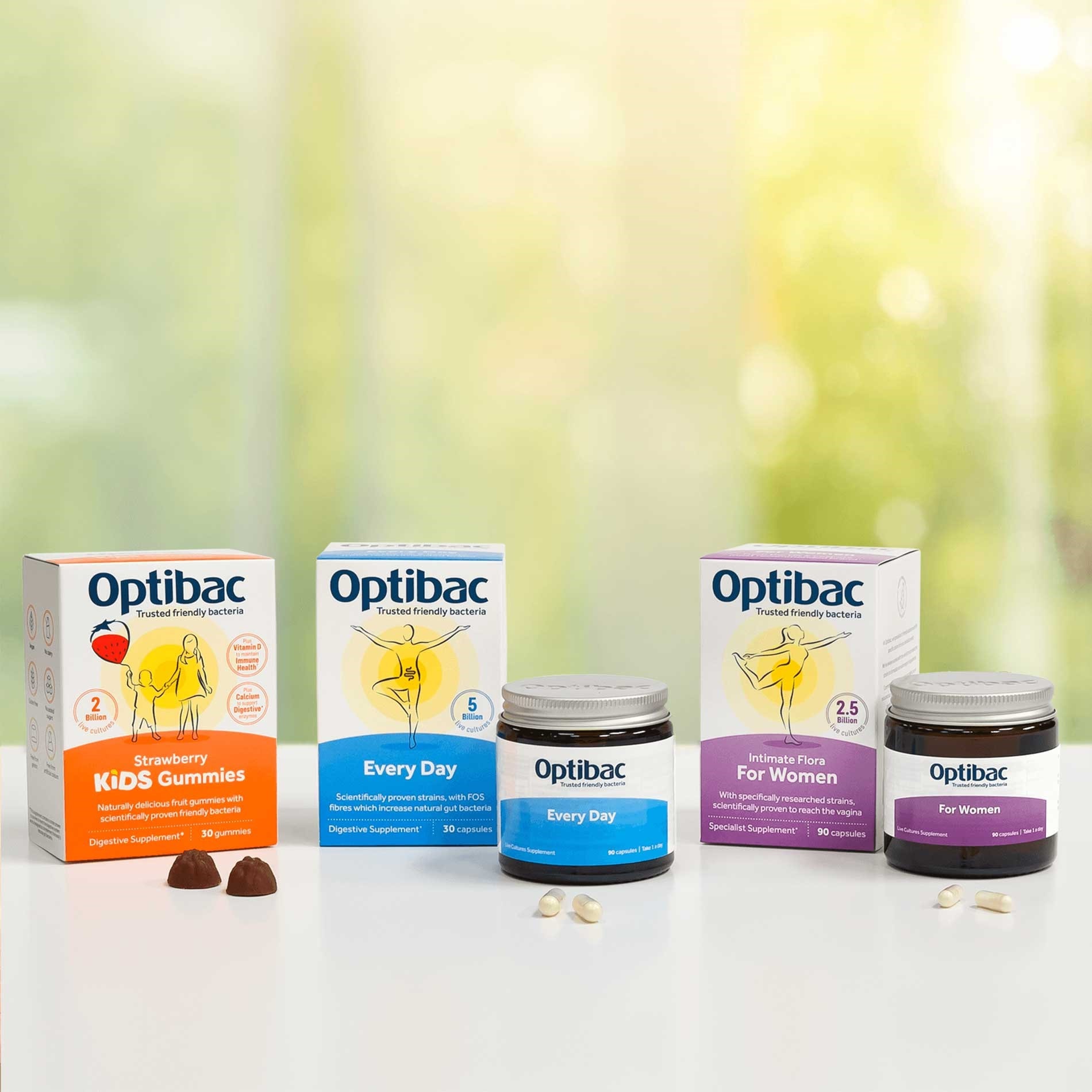 OptiBac Probiotics range
