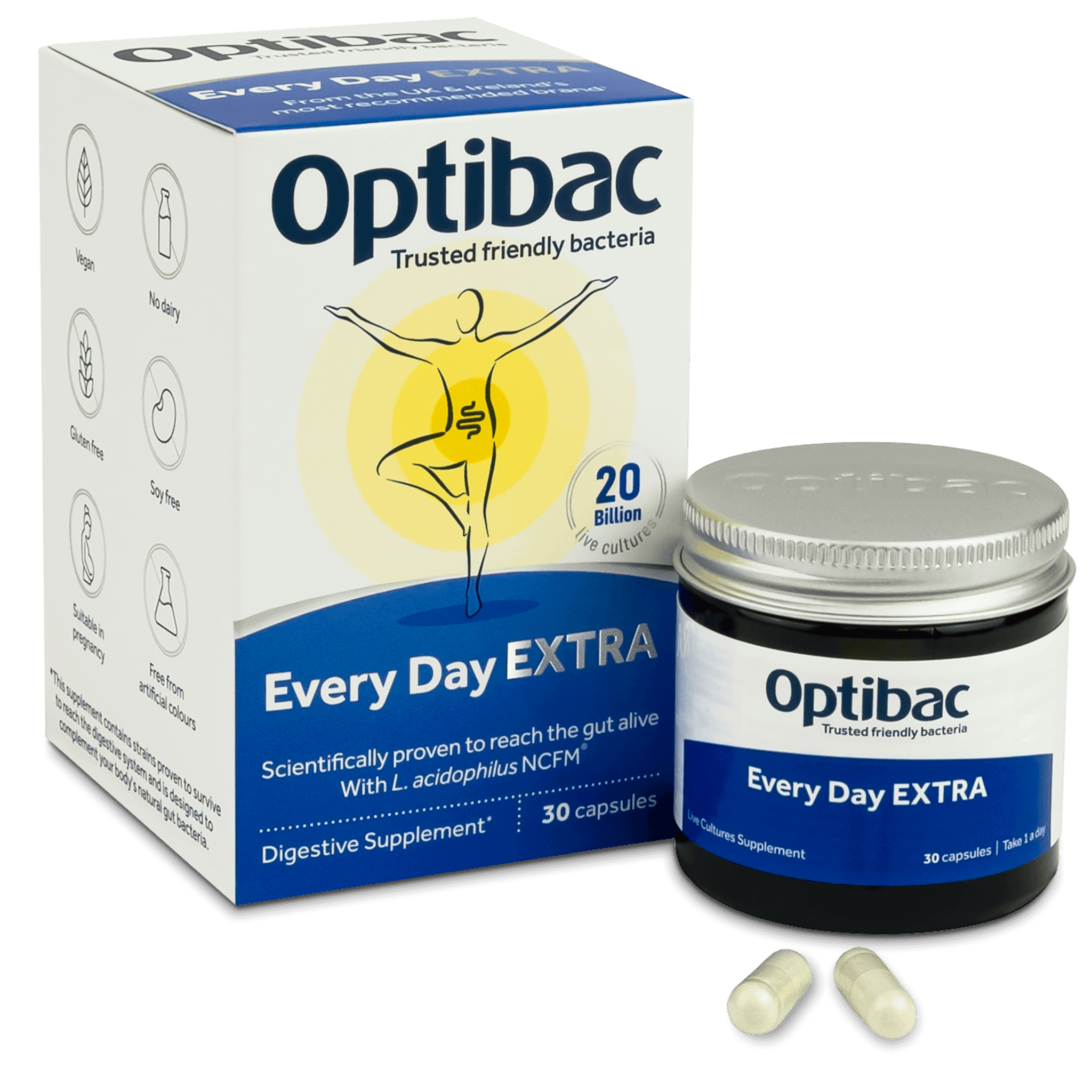 Optibac Probiotics Every Day EXTRA | high strength probiotic
