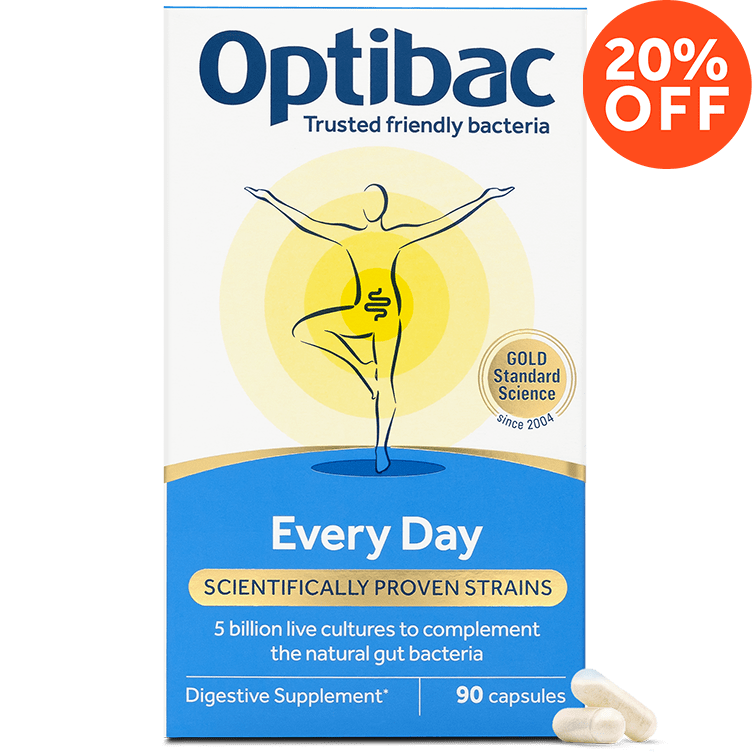 Optibac Probiotics Every Day - gold standard digestive supplement 90 pack