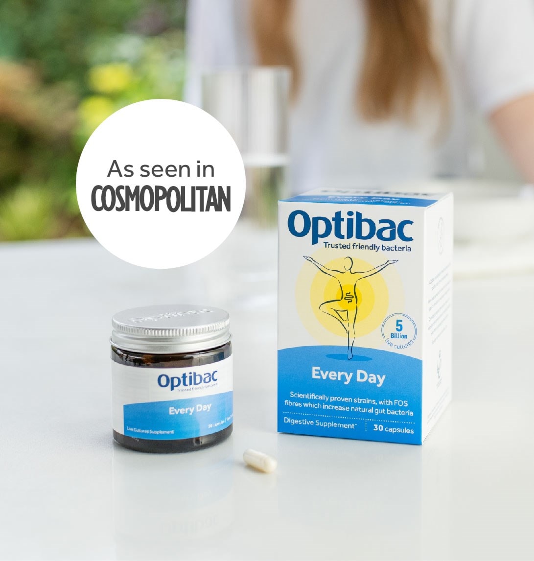 Optibac Every Day probiotics in Cosmopolitan