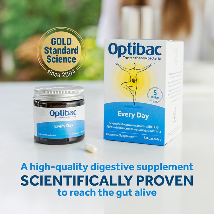 Optibac Probiotics Every Day - gold standard digestive supplement