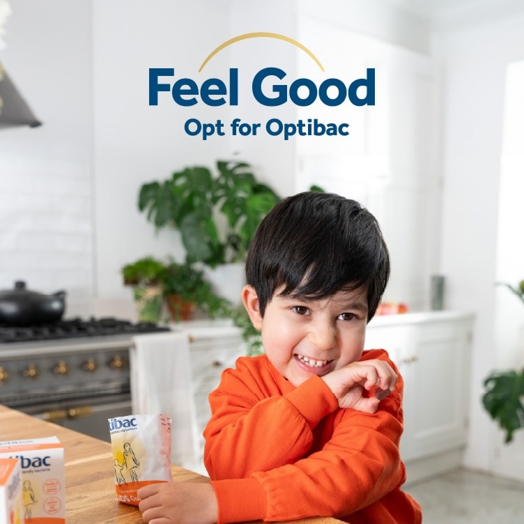 Optibac Probiotics Kids Gummies - kids probiotic gummies. Feel Good when you opt for Optibac.