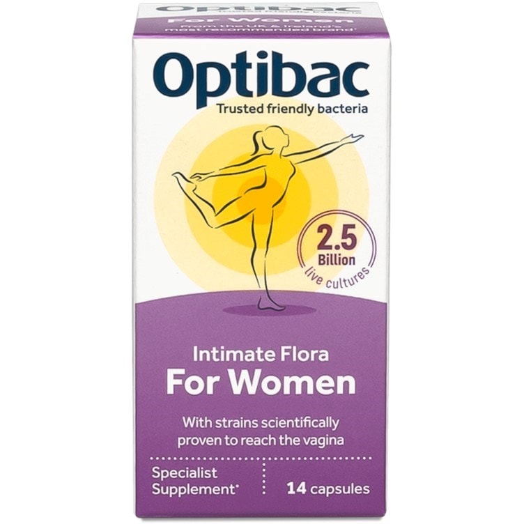 Optibac Probiotics For Women - vaginal probiotics - 14 capsules front of pack