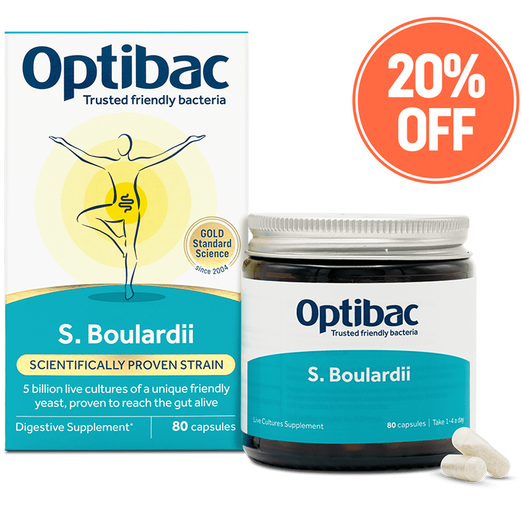 S Boulardii (80 capsules) 20%