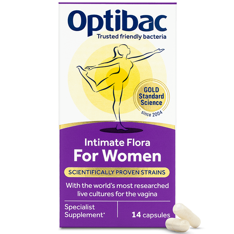 Optibac Probiotics For Women - women's probiotics scientifically proven to reach the vagina - 14 capsules