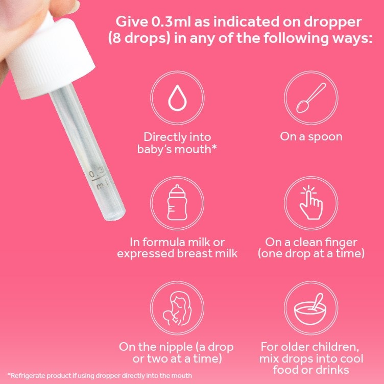 Optibac Baby probiotics dropper