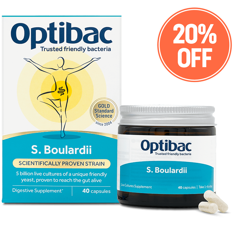 S Boulardii (40 capsules) 20%