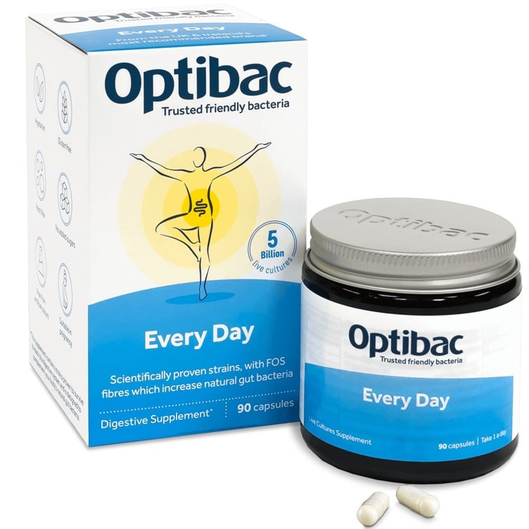Optibac Probiotics Every Day - scientifically proven digestive supplement 90s