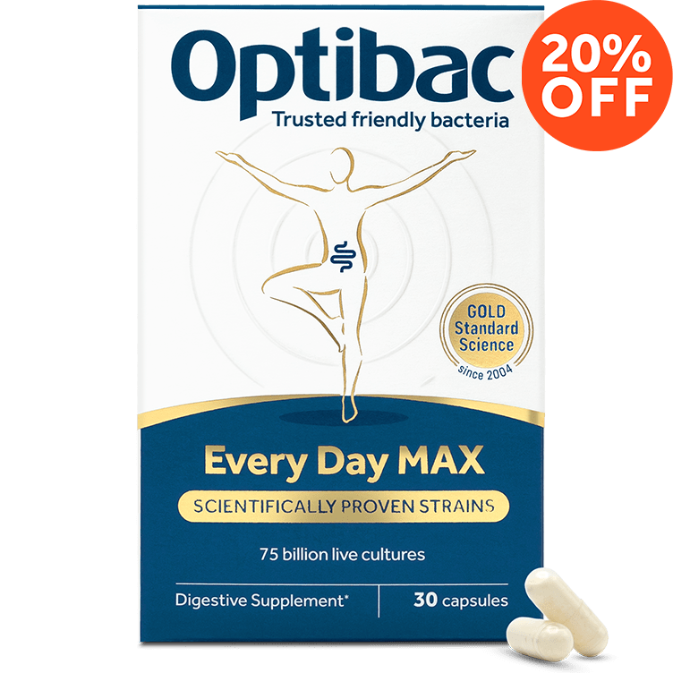Optibac Probiotics Every Day MAX - maxiumum strength probiotics
