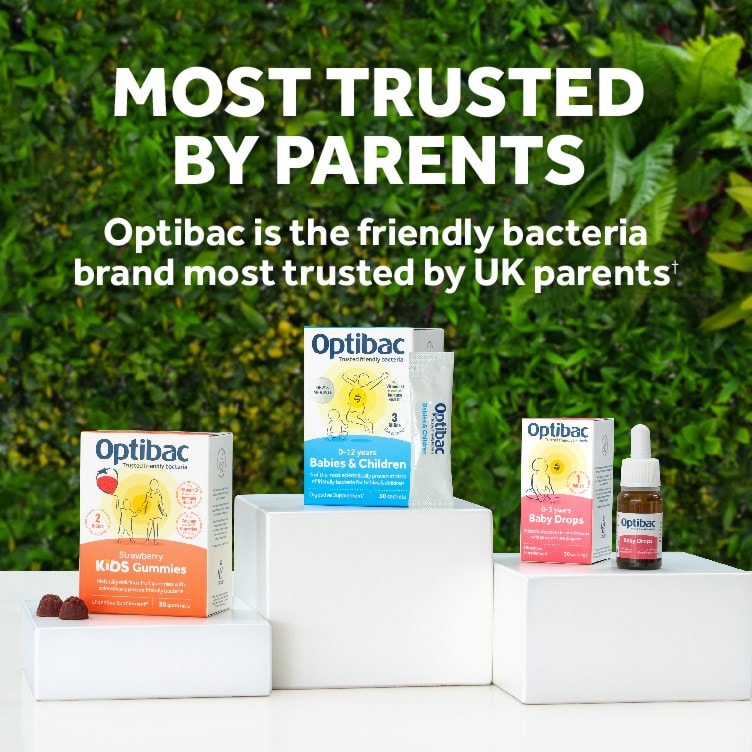 Optibac Probiotics Baby Drops - baby probiotic drops from the probiotic brand most trusted by UK parents