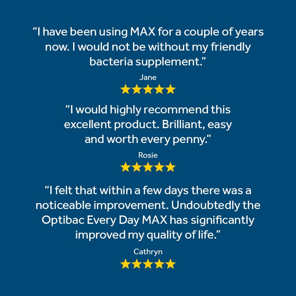 Great reviews of Optibac Probiotics Every Day MAX