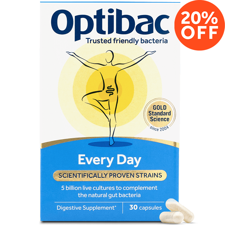 Optibac Probiotics Every Day - gold standard digestive supplement