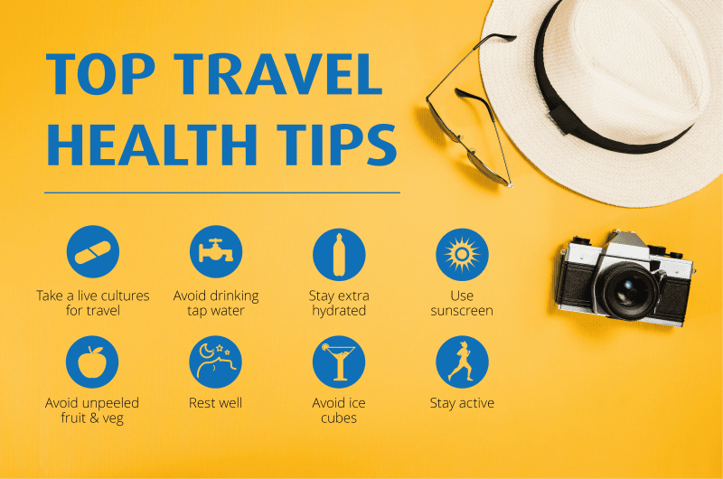 top travel health tips