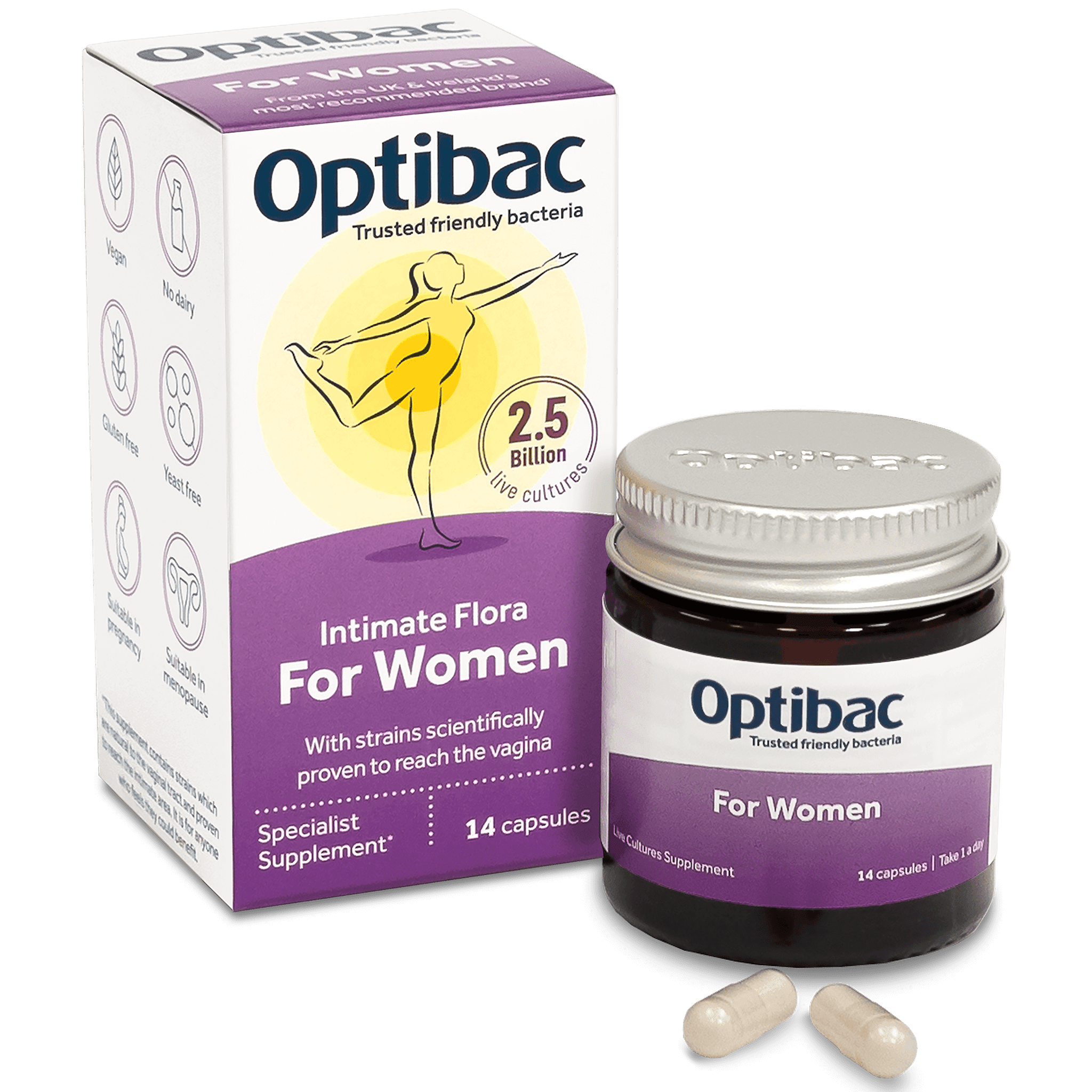 Optibac Probiotics For Women - complements vaginal flora