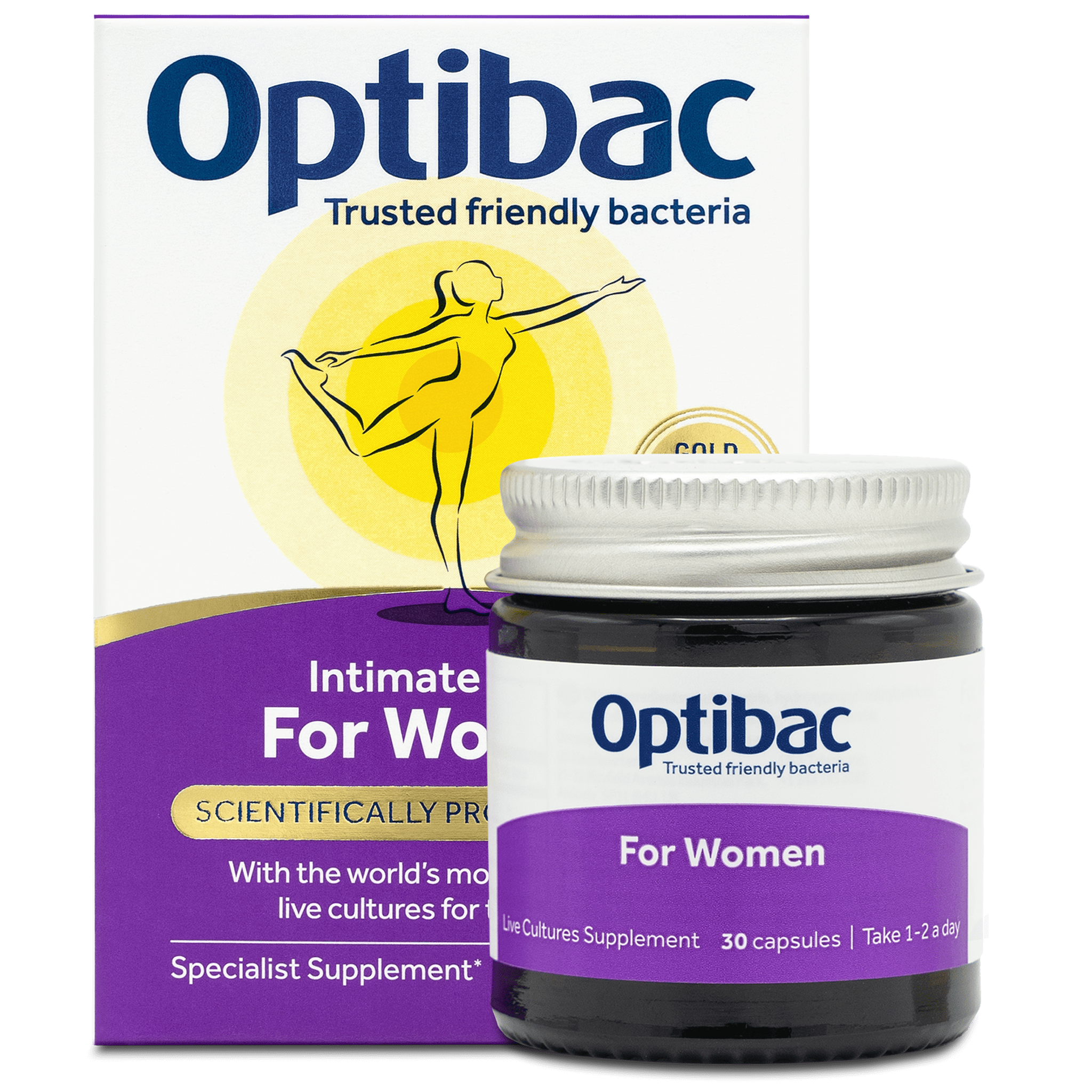 Optibac Probiotics UK | For Women won rude health award
