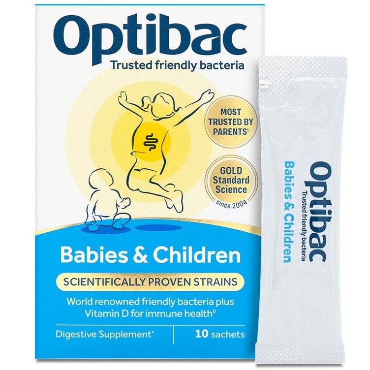 Optibac Probiotics Babies & Children | childrens probiotic with added Vitamin D