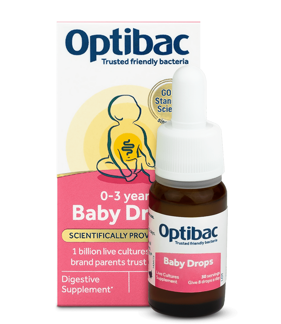 Optibac Probiotics Baby Drops | infant probiotics for babies and newborns
