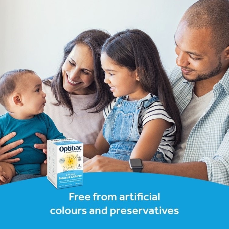 Optibac Probiotics UK | Babies & Children without any preservatives 10 sachets